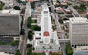 Los Angeles Civic Center Aerial